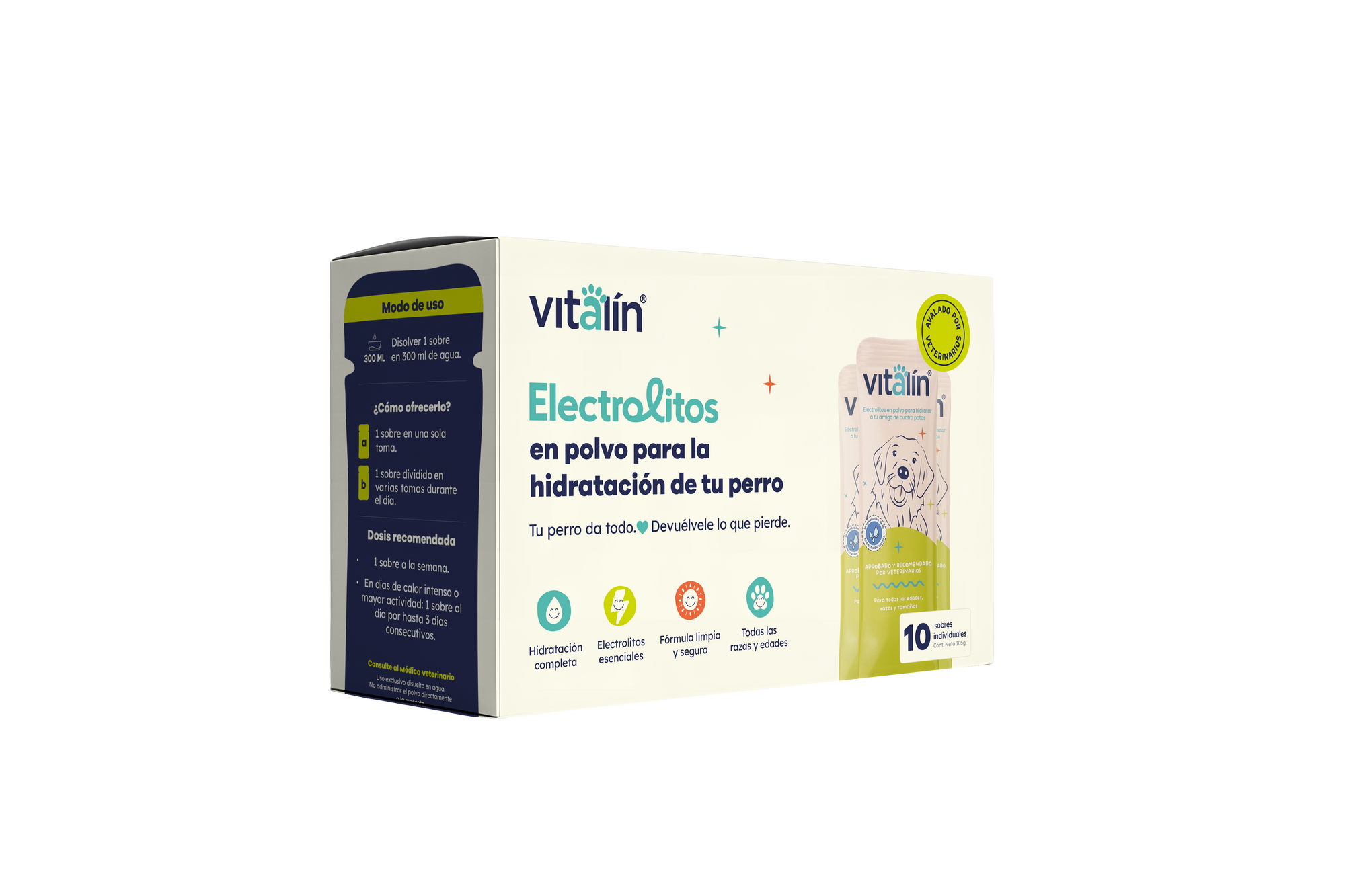 Electrolitos para perros - Kit Vitalín Esencial (1 caja)